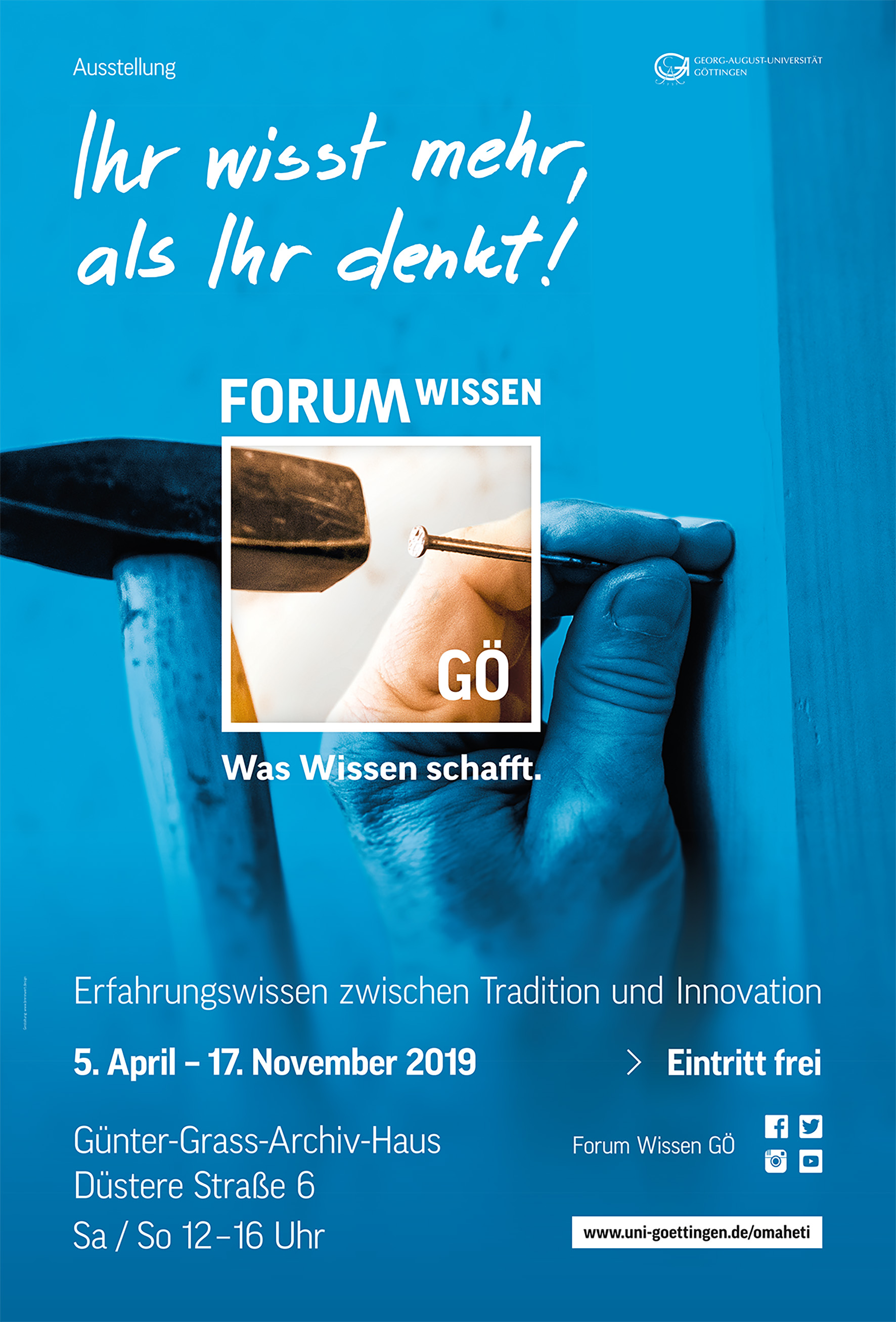 Ausstellung Uber Wissen Und Erfahrung Im Handwerk Im Gunter Grass