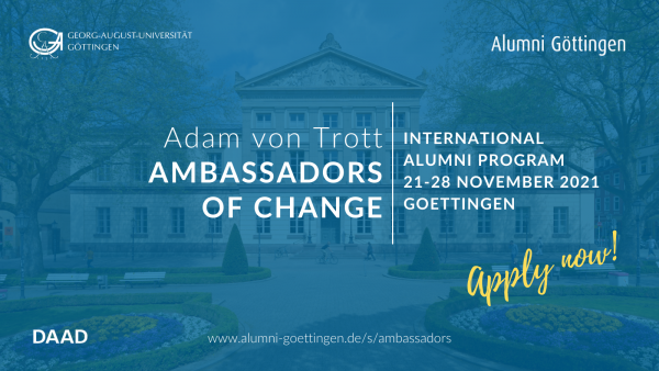 Ambassadors of Change International Alumni Program 2021 // Apply now!